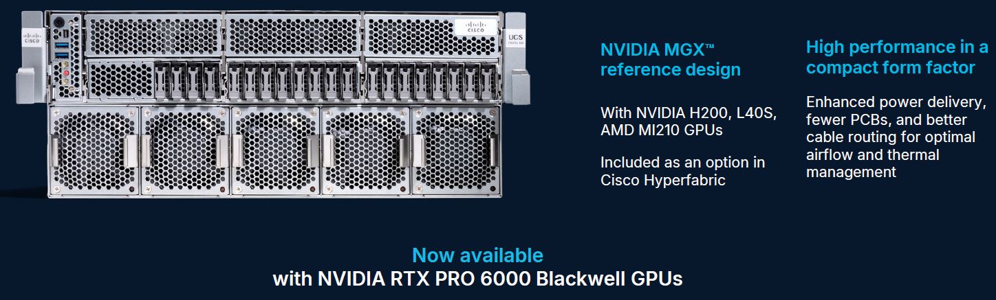 Cisco UCS C845A M8 GPU Server