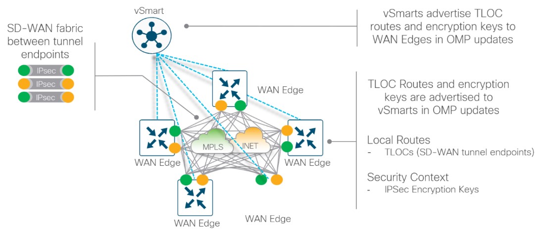 کنترلر vSmart سیسکو SD-WAN کنترلر vSmart سیسکو SD-WAN
